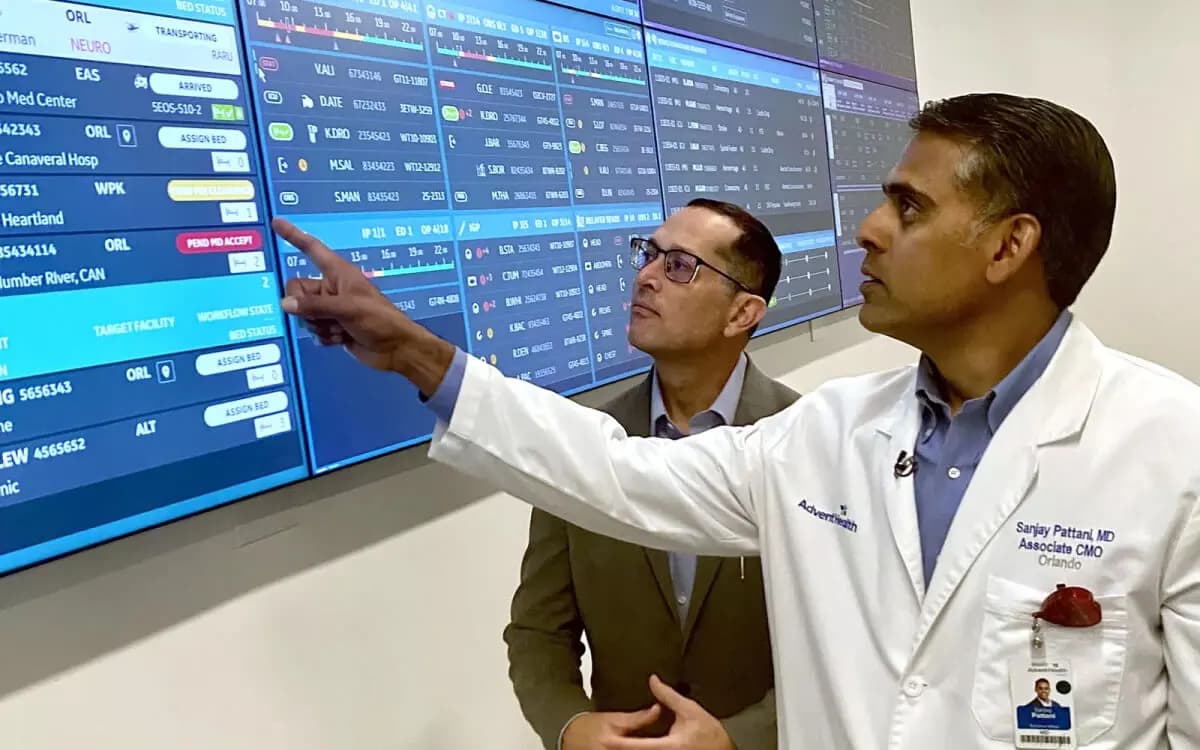 command center image from adventhealth.com